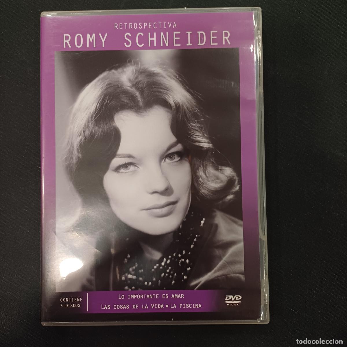 Cine: RETROSPECTIVA/ROMY SCHNEIDER/DVD 3 DISCOS.
