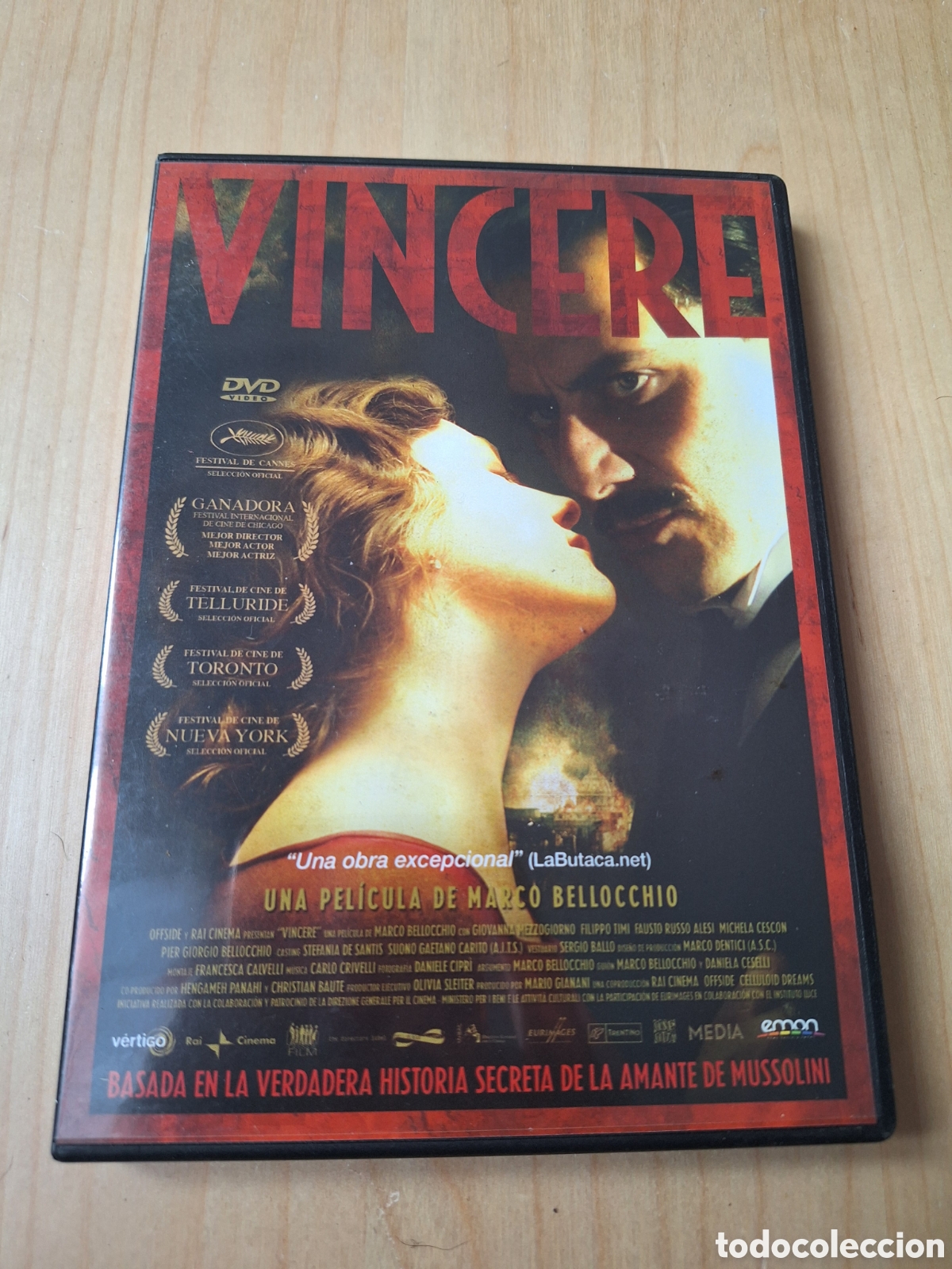 Cin&eacute;ma: RD86 vincere DVD SEGUNDAMANO