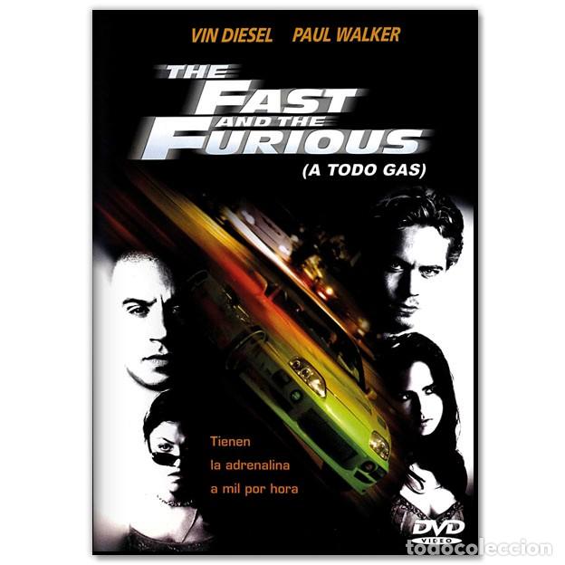 Cine: THE FAST AND THE FURIOUS DVD (Acci&oacute;n, Vin Diesel)