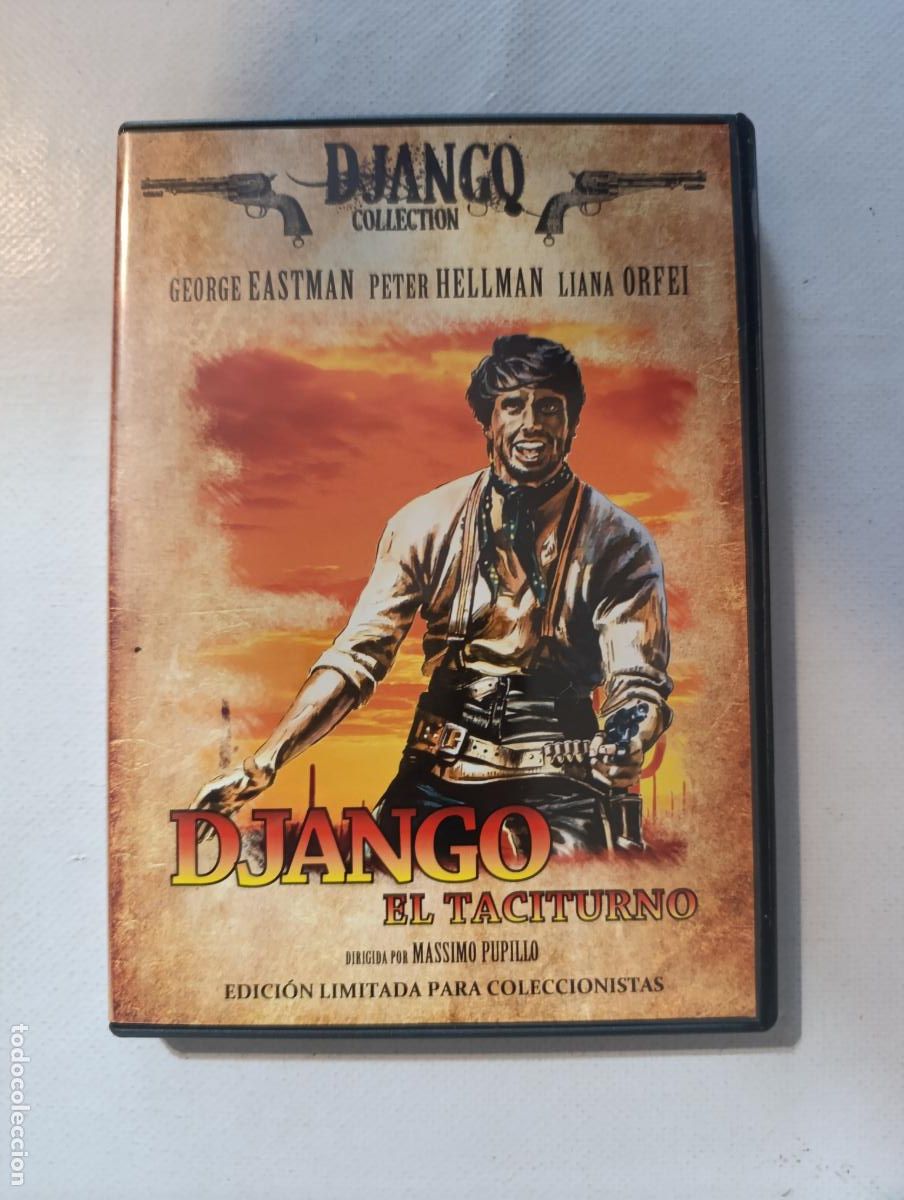 Cinema: DVD DJANGO EL TACITURNO - EDICION LIMITADA PARA COLECCIONISTAS (5V)