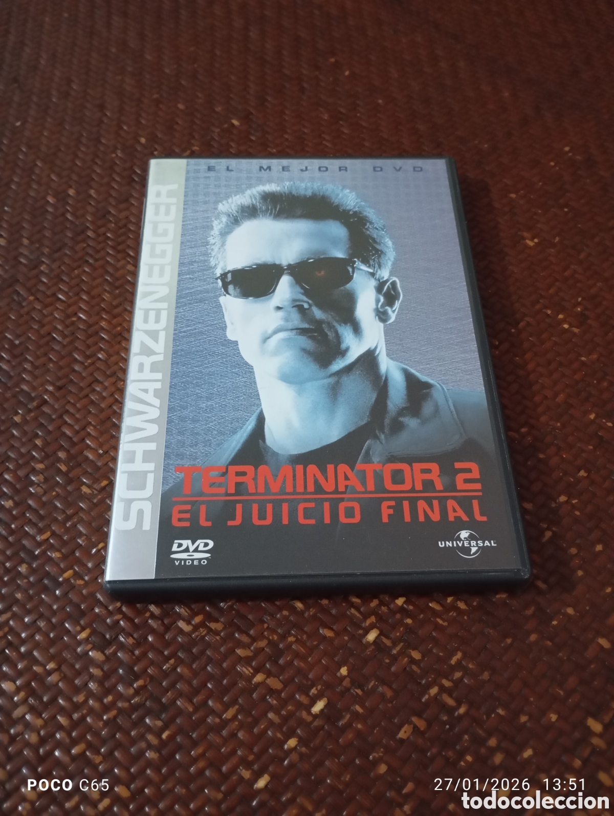 Cine: Terminator 2 el juicio final 2 DVD como nuevos