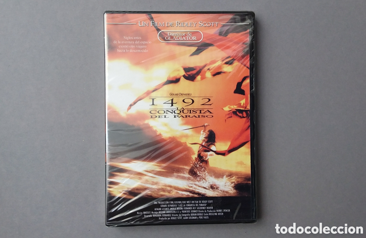 Cine: 1492 LA CONQUISTA DEL PARAISO//RIDLEY SCOTT//DVD PRECINTADO