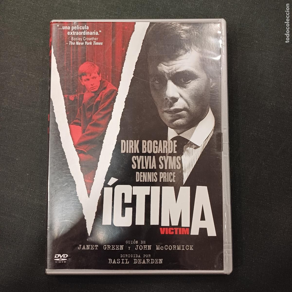 Cine: VICTIMA/DIRK BOGARDE/DVD. - Foto 1