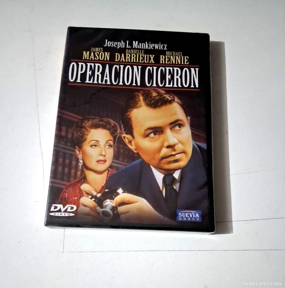 Cine: DVD &rdquo;OPERACION CICERON&rdquo; PRECINTADO JOSEPH L MANKIEWICZ JAMES MASON DANIELLE DARR