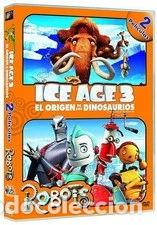 Cine: Ice Age 3: El origen de los dinosaurios + Robots- 8420266952448
