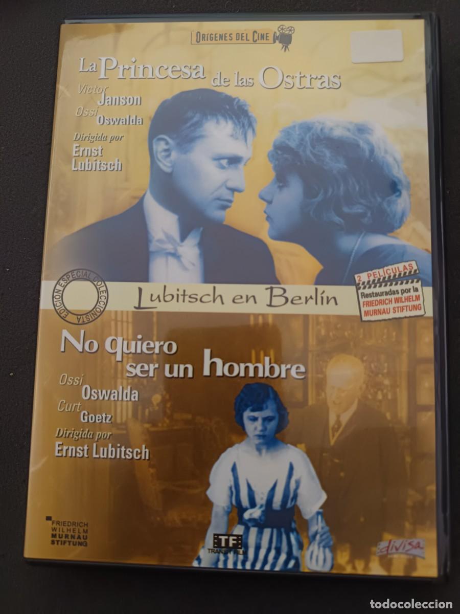 Cin&eacute;ma: DVD. LA PRINCESA DE LAS OSTRAS / NO QUIERO SER UN HOMBRE. 2 PEL&Iacute;CULAS