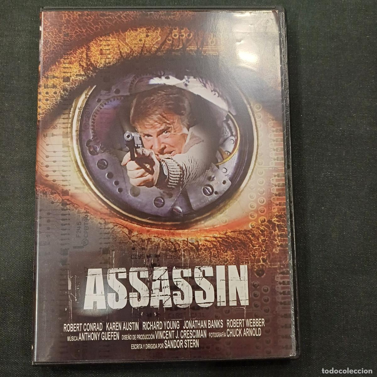 Cine: ASSASSIN/ROBERT CONRAD/DVD. - Foto 1