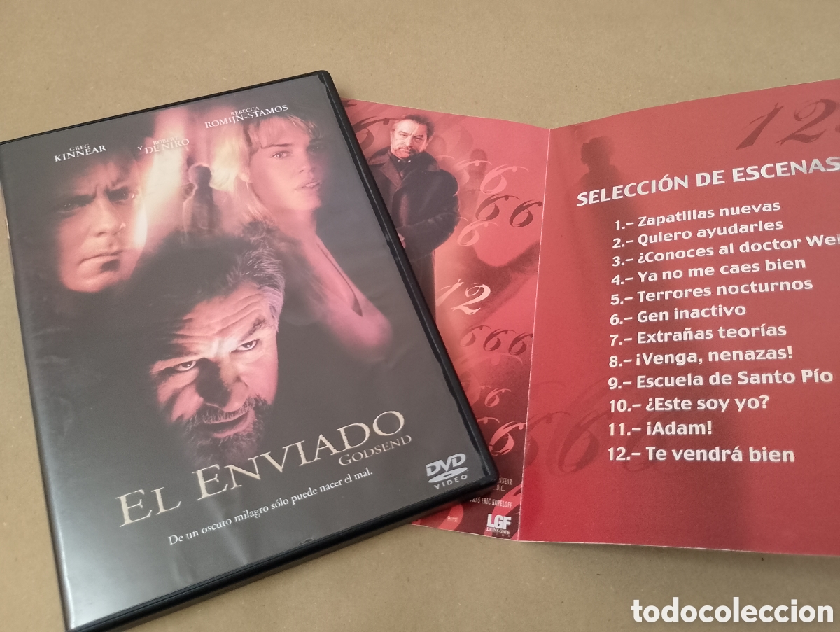 Cine: Dvd. El enviado. Con Robert de Niro.