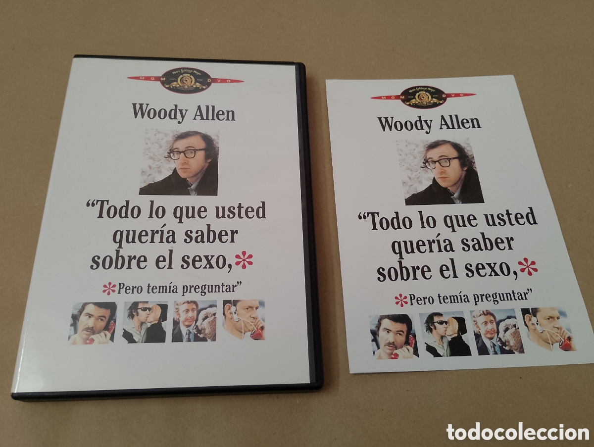 Cine: Dvd. Todo lo que usted quer&iacute;a saber sobre el sexo pero tem&iacute;a preguntar. Woody Allen.