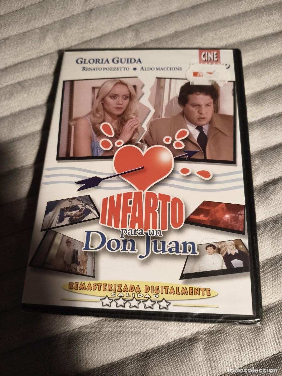 Cine: INFARTO PARA UN DON JUAN. DVD NUEVO A ESTRENAR. CINE ITALIANO. COMEDIA EROTICA.
