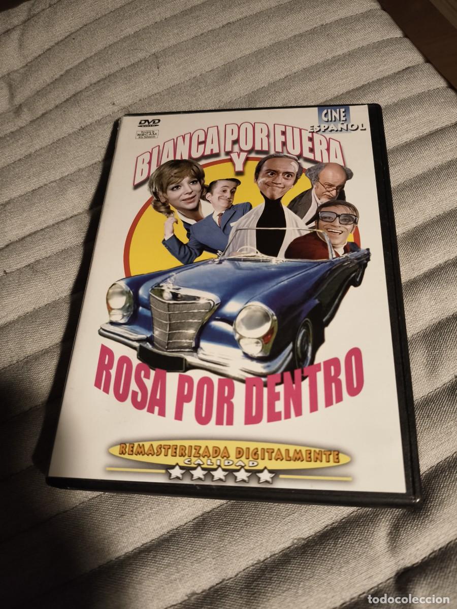 Cine: BLANCA POR FUERA Y ROSA POR DENTRO. DVD DE LA PEL&Iacute;CULA DE PEDRO LAZAGA. CON JOSE LUIS LOPEZ V&Aacute;ZQUEZ.