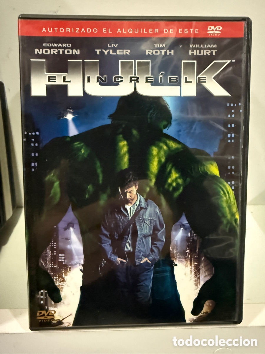 Cinema: El Incre&iacute;ble Hulk (DVD)