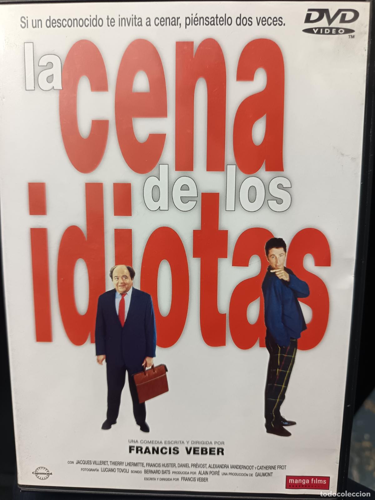 Cinema: LA CENA DE LOS IDIOTAS de Francis Veber. DVD Cine Europeo Comedia.
