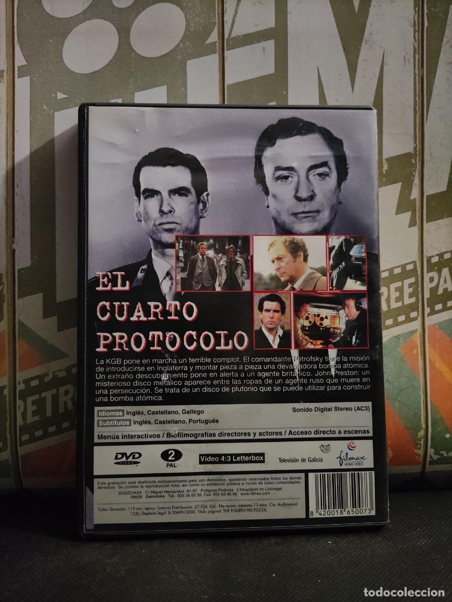 Cine: DVD 690 El cuarto protocolo (Disco como nuevo) - Foto 2