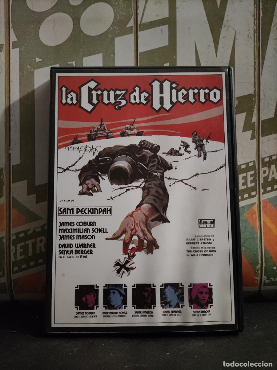 Cine: DVD 710 La cruz de hierro (Disco como nuevo)