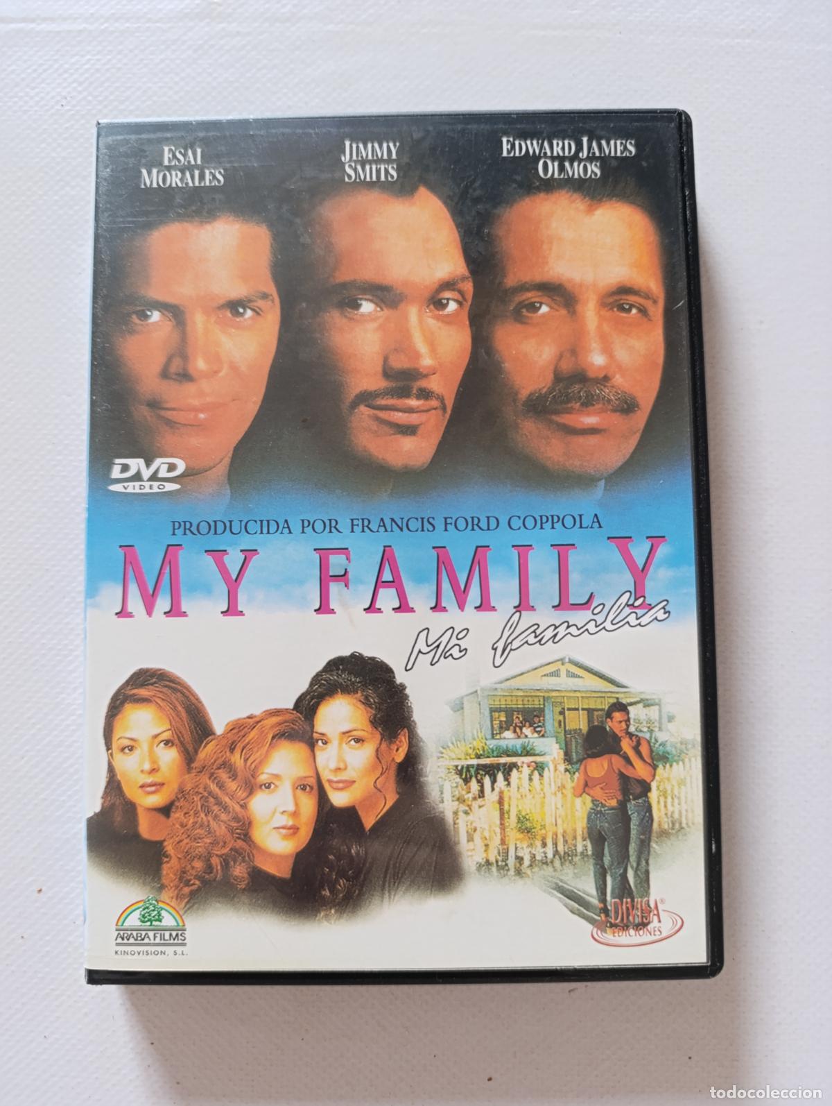 Cine: DVD MY FAMILY (MI FAMILIA) - ESAI MORALES, JIMMY SMITS, EDWARD JAMES OLMOS (5Jw)