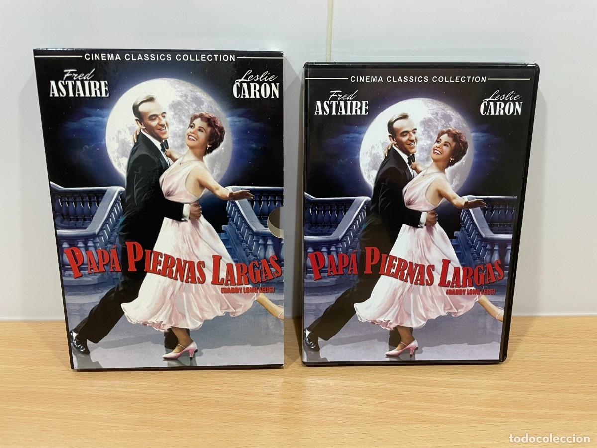 Cinema: DVD CINE COMEDIA MUSICAL CON LESLIE CARON Y FRES ASTAIRE - PAP&Aacute; PIERNAS LARGAS (1955)