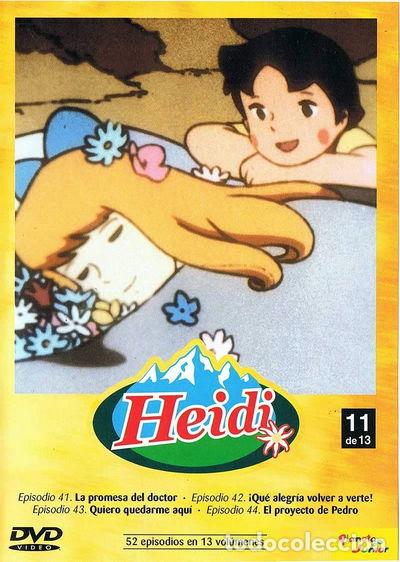 Cine: Heidi. Vol. 11. Episodios 41 a 44- 8421466532959