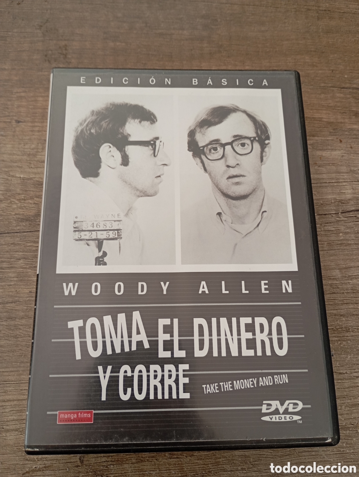 Cine: DVD pel&iacute;cula. Toma el dinero y corre. Woody Allen