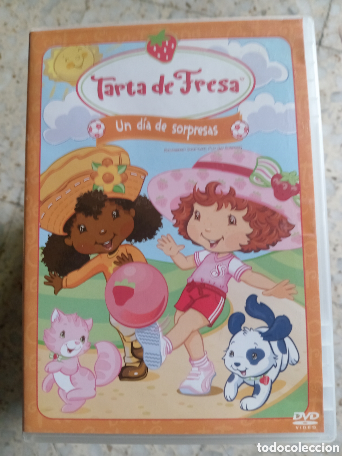 Cine: DVD TARTA DE FRESA UN DIA DE SORPRESAS