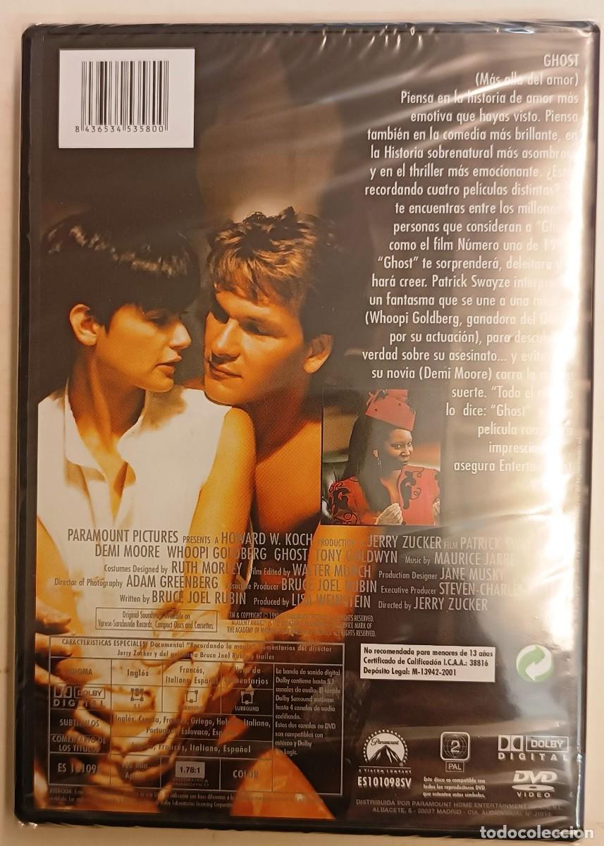 Cine: DVD GHOST. NUEVA PRECINTADA. - Foto 2