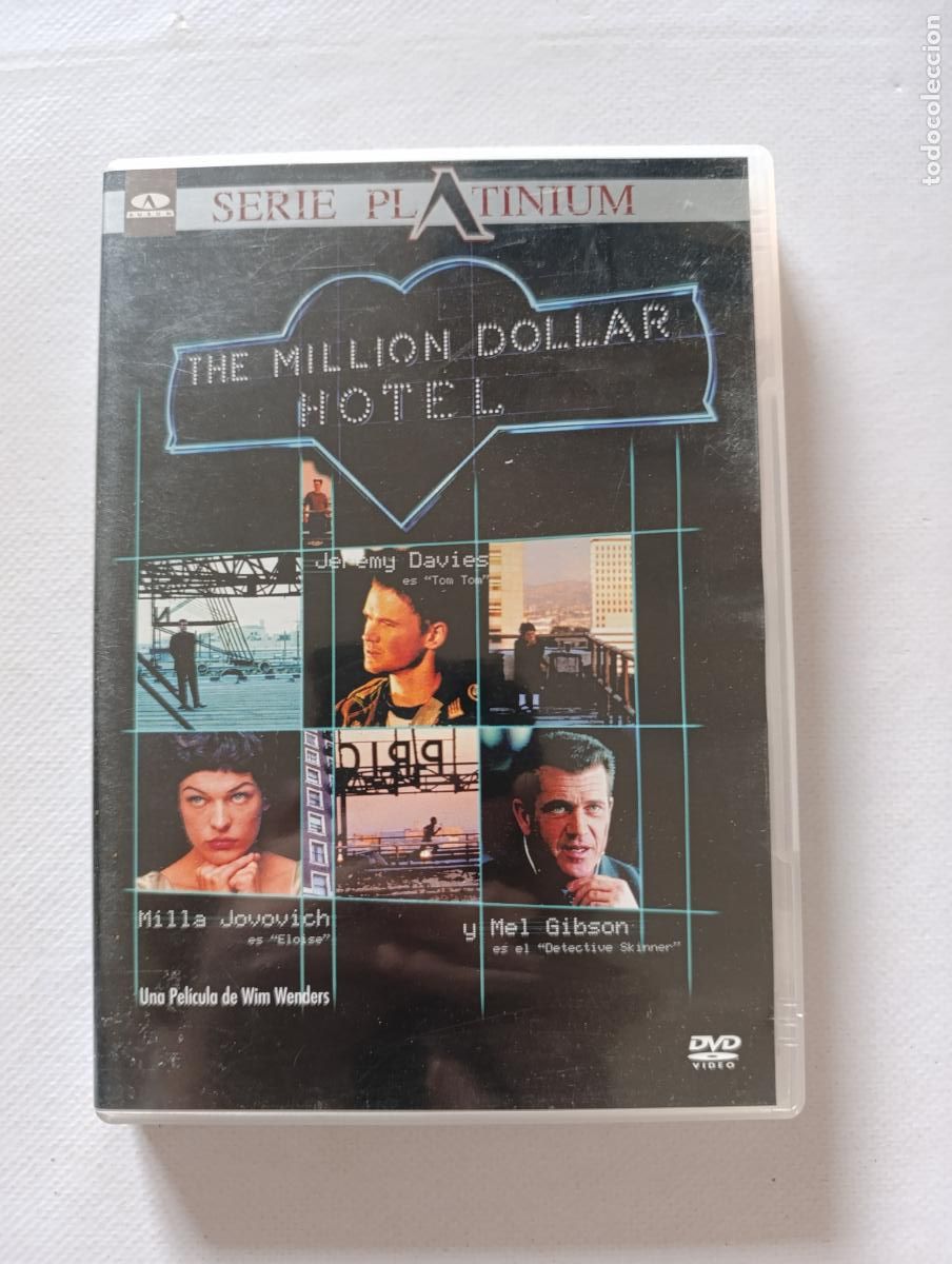 Cinema: DVD THE MILLION DOLLAR HOTEL - MILLA JOVOVICH, MEL GIBSON (5H)