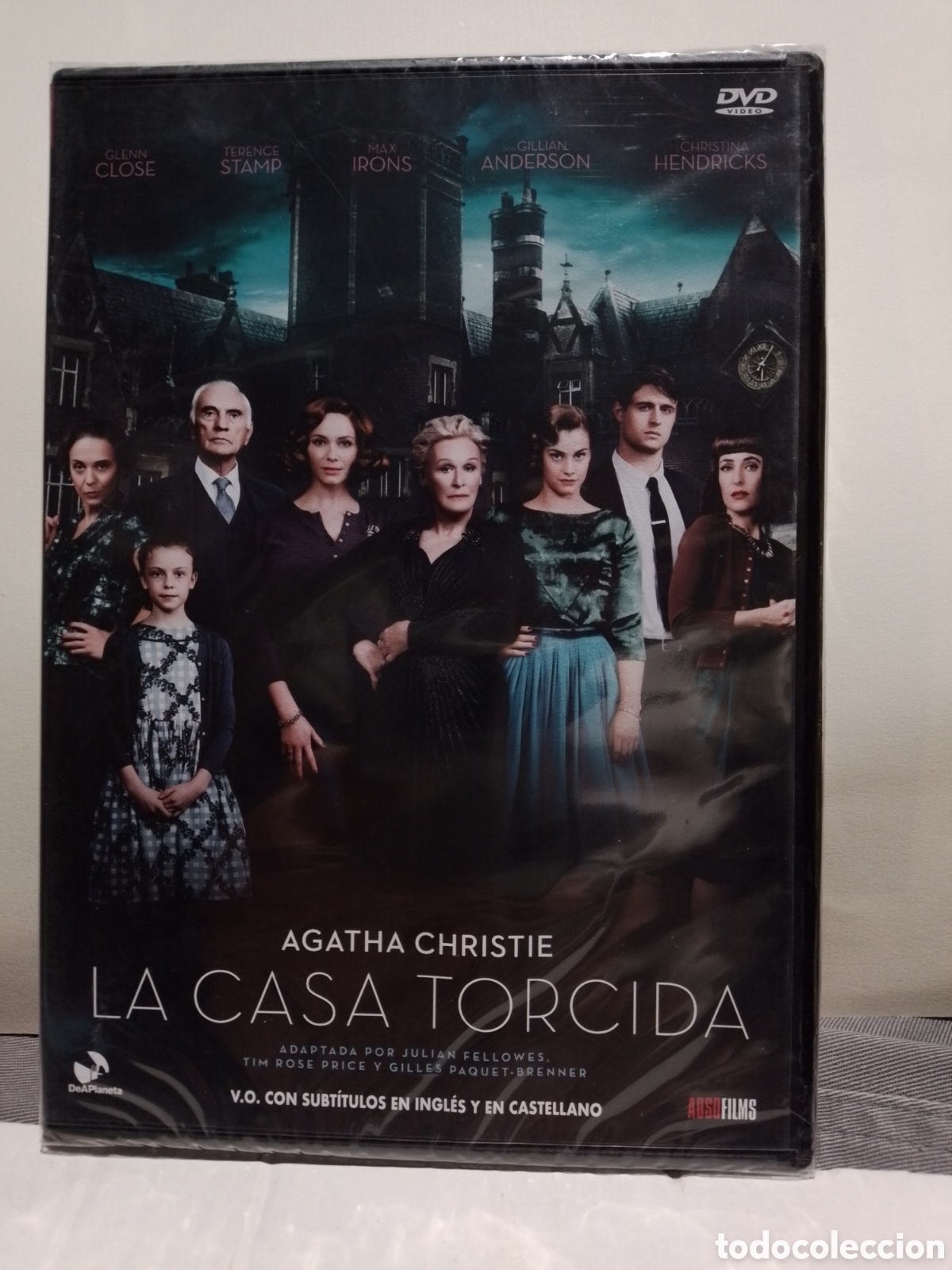 Cine: LA CASA TORCIDA - GLENN CLOSE - DVD NUEVO PRECINTADO