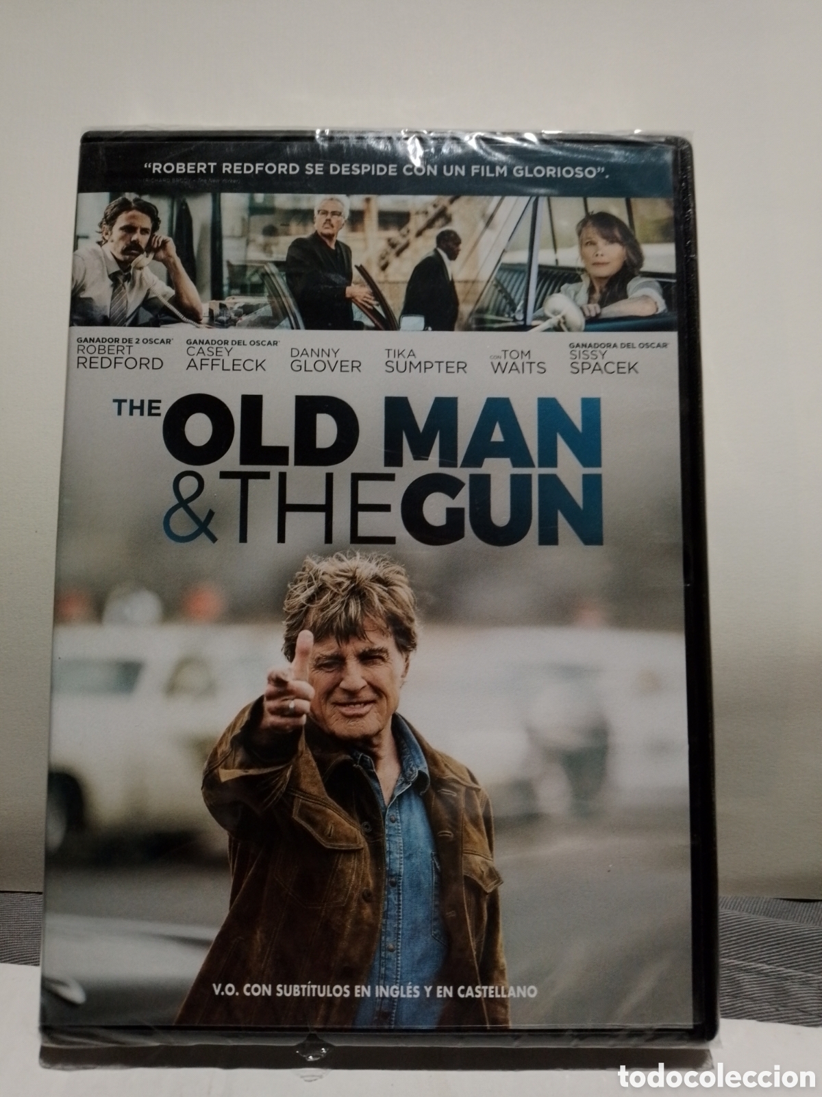 Cine: THE OLD MAN & THE GUN - ROBERT REDFORD - DVD NUEVO PRECINTADO
