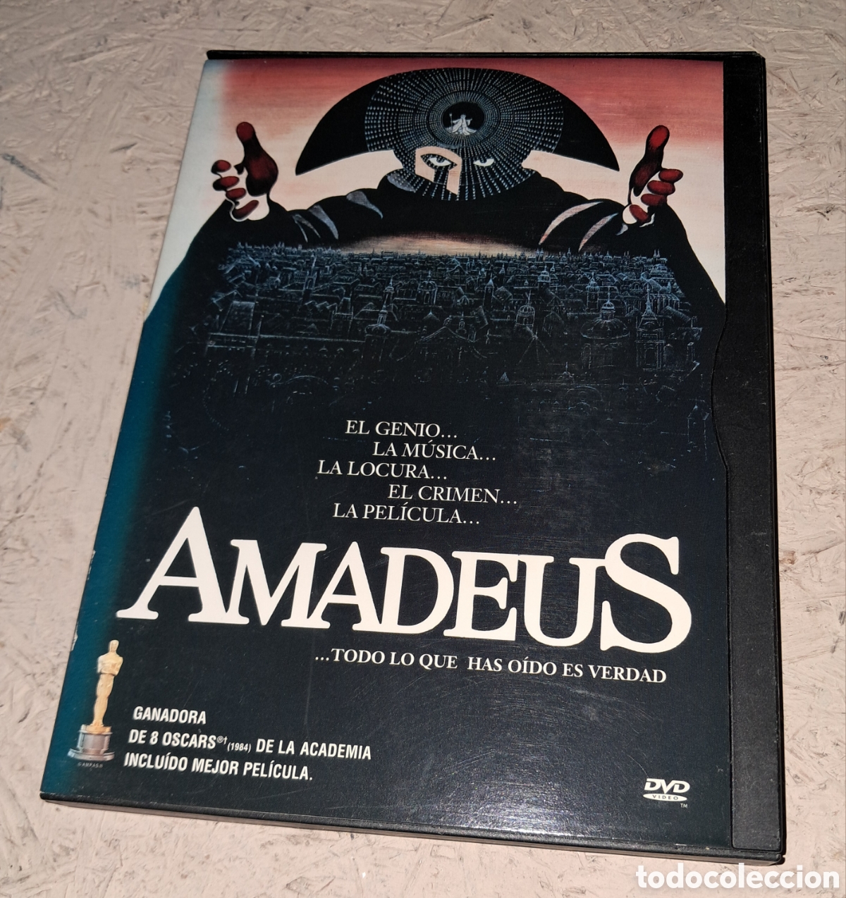 Cine: DVD AMADEUS, PELICULA SOBRE LA VIDA DE MOZART