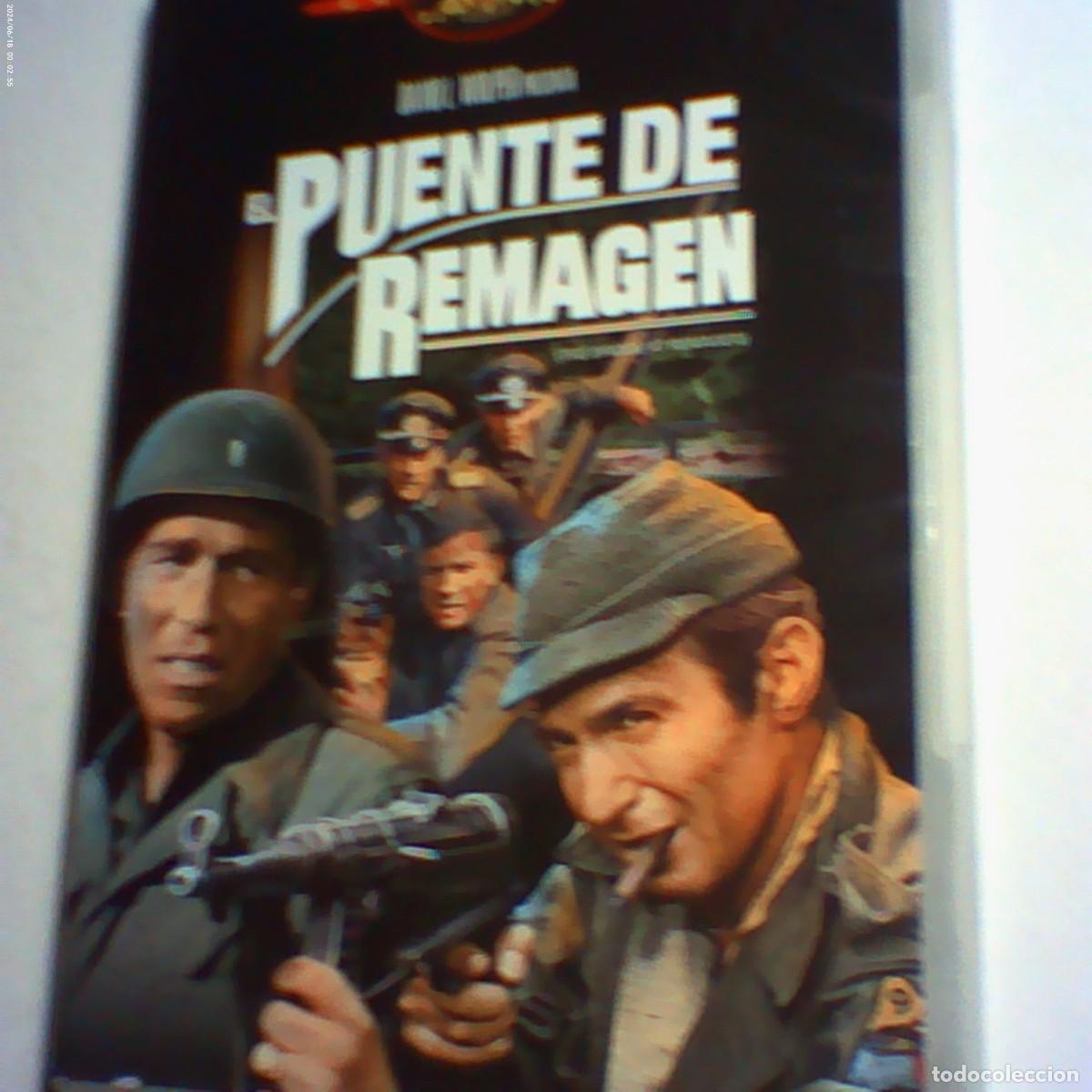 Cine: dvd el puente de remagen. 111 min. con postal inserto (seminuevo)
