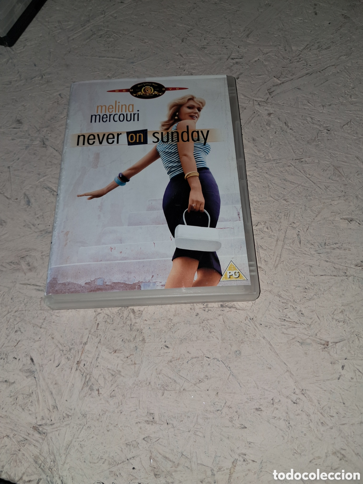 Cinema: DVD NEVER ON SUNDAY, MELINA NERCOURI. ( BUNCA EN DOMINGO )