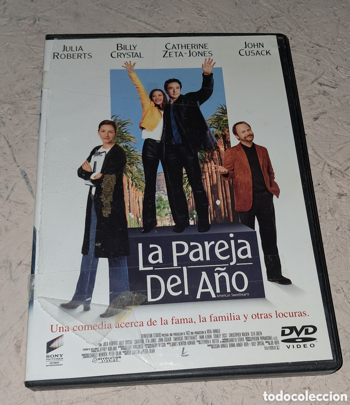 Cin&eacute;ma: DVD LA PAREJA DEL A&Ntilde;O, CATHERINE ZETA JONES, JULIA ROBERTS, BILLY CRISTAL, JOHN CUSAK