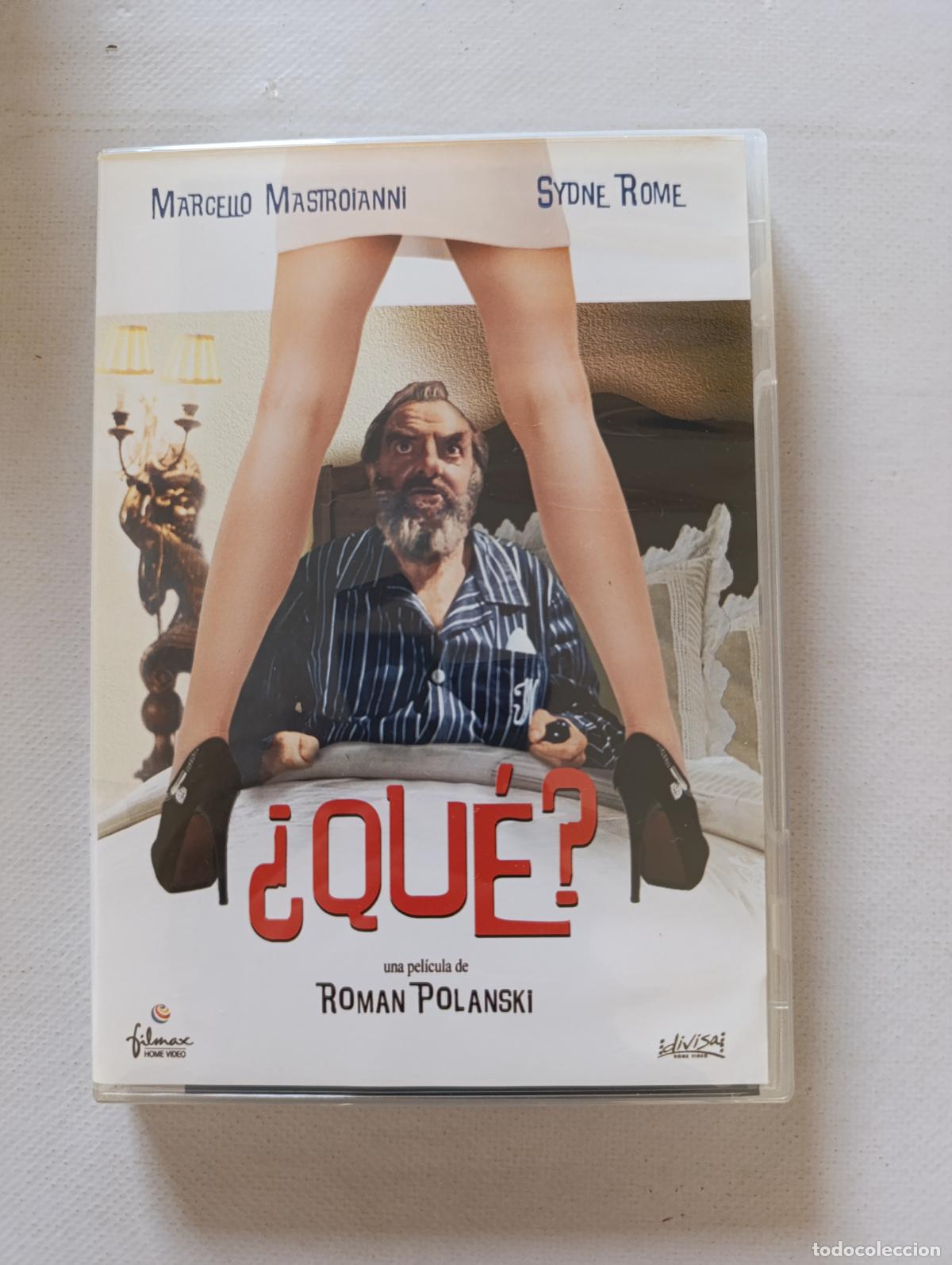 Cine: DVD &iquest;QUE? - ROMAN POLANSKI - MARCELLO MASTROIANNI (6Fw)