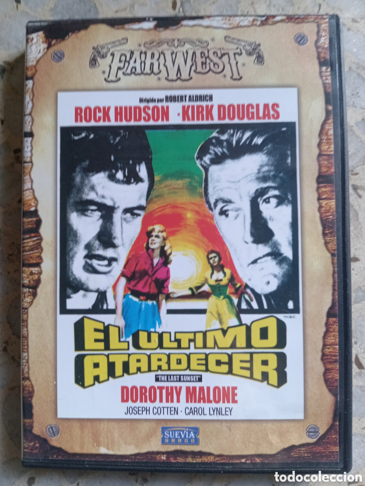 Cine: DVD EL ULTIMO ATARDECER ROCK HUDSON