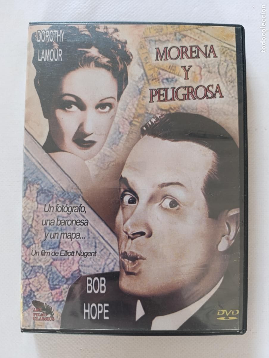 Cin&eacute;ma: DVD MORENA Y PELIGROSA - DOROTHY LAMOUR, BOB HOPE (6G)