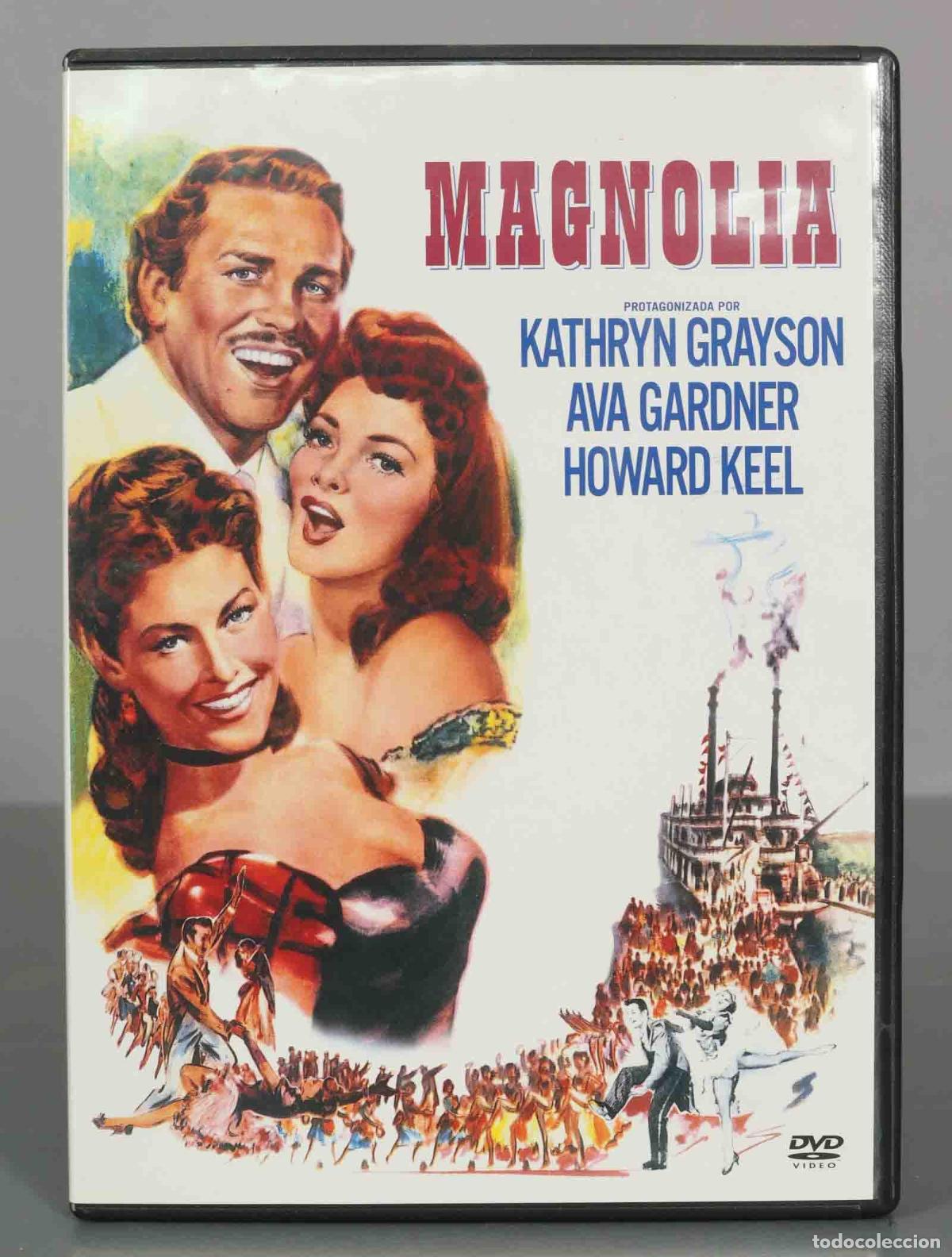 Cine: DVD. MAGNOLIA. KATHRYN GRAYSON. AVA GARDNER. HOWARD KEEL.