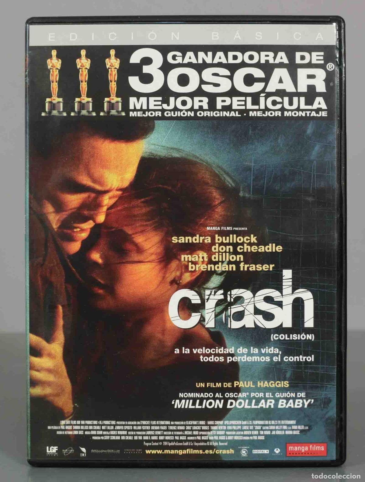 Cin&eacute;ma: DVD. Crash Colision Sandra Bullock Matt Dillon.