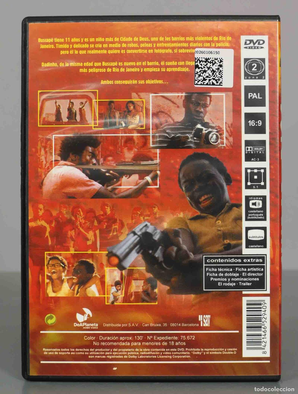 Cine: DVD. CIUDAD DE DIOS. - Foto 2