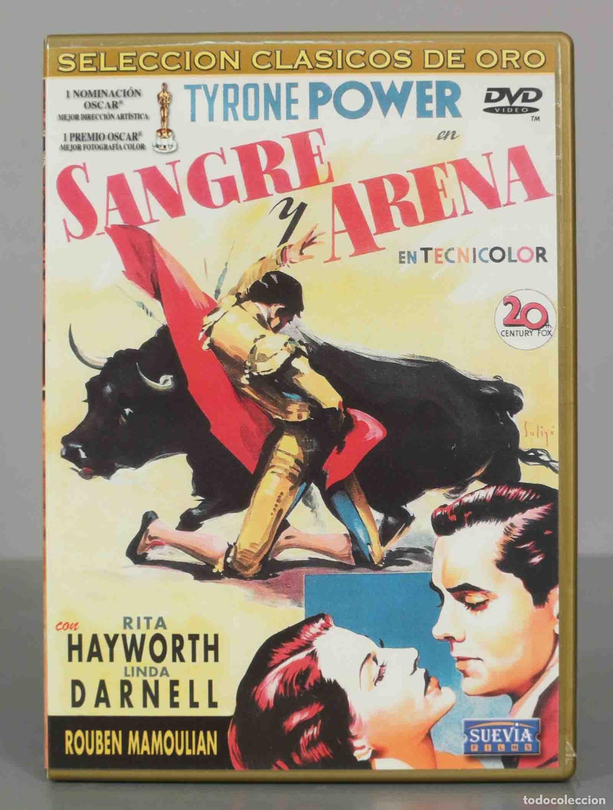 Kino: DVD. SANGRE Y ARENA.