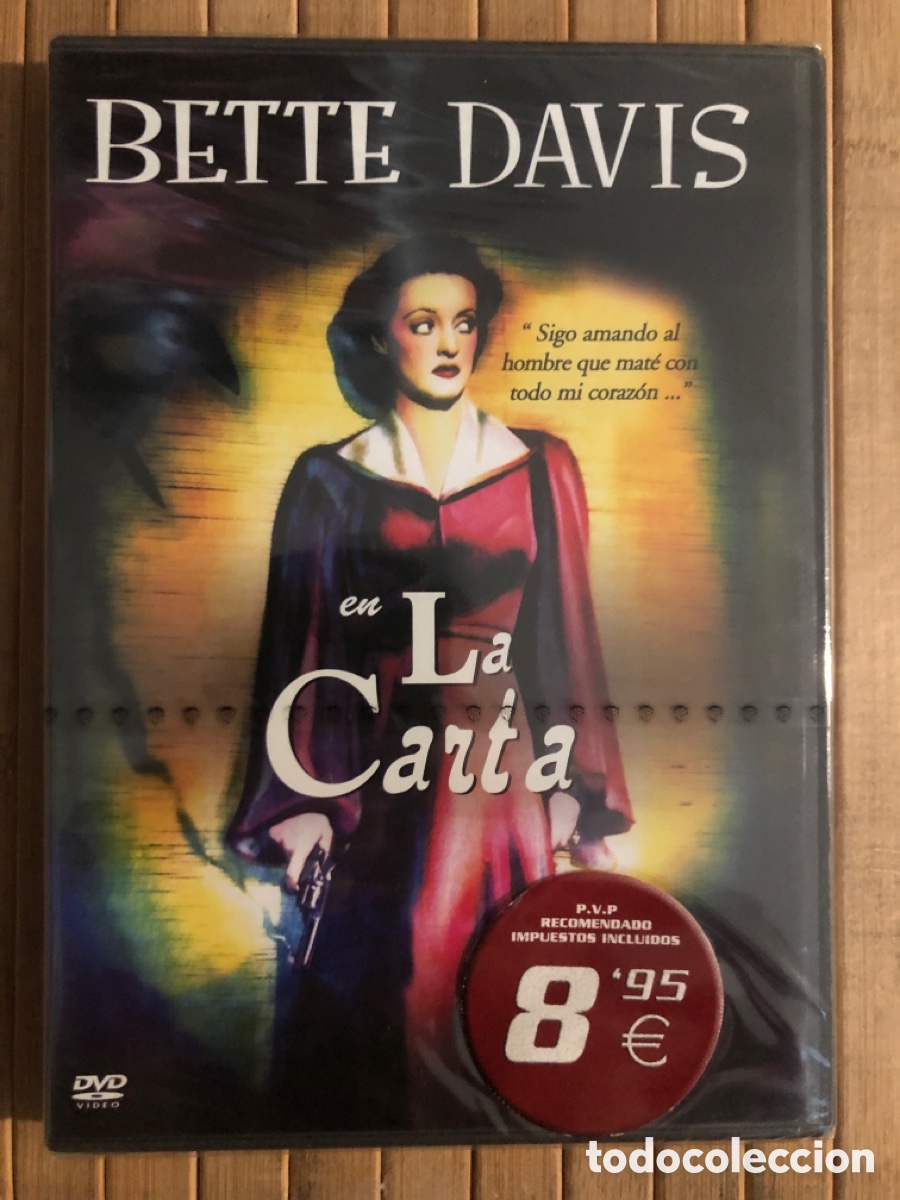Cine: La Carta ( Bette Davis ) DVD - Precintado -