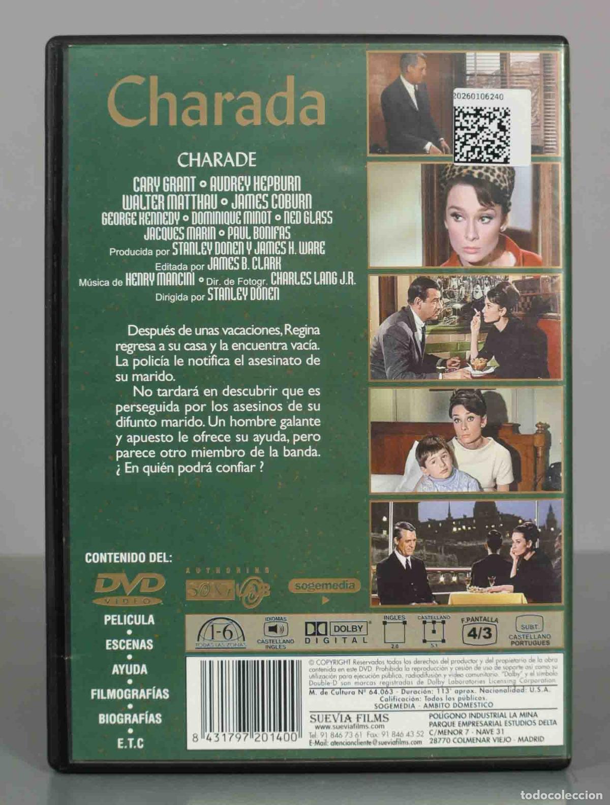 Cine: DVD. Charada. Donen. - Foto 2