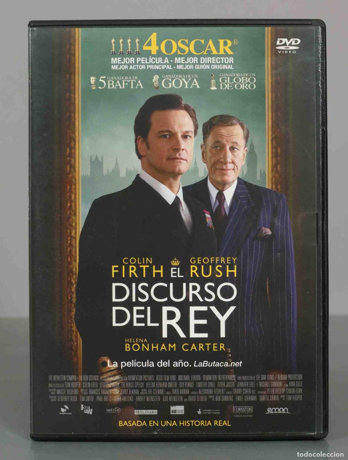 Cine: DVD. DISCURSO DEL REY. - Foto 1
