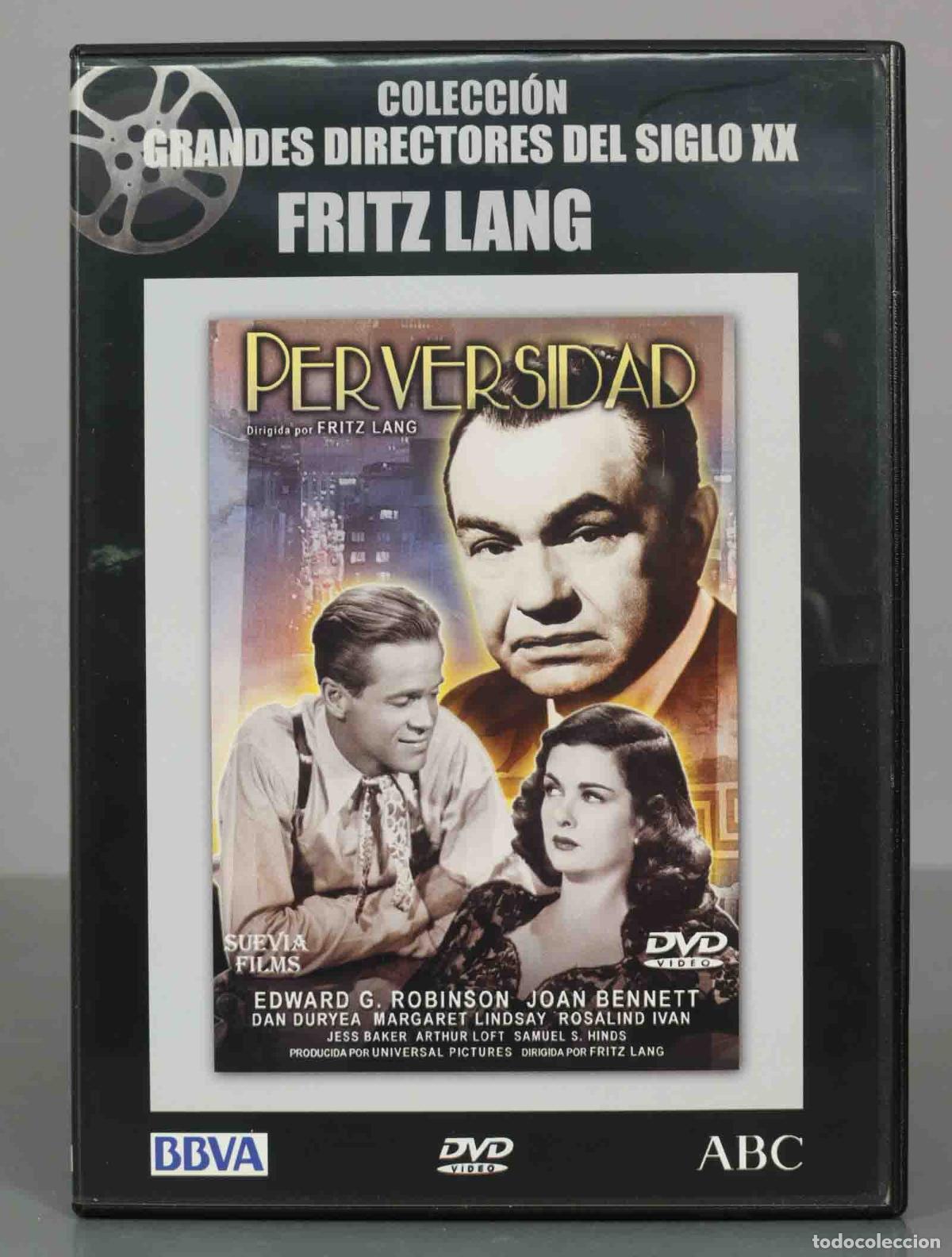Kino: DVD. PERVERSIDAD. EDWARD G. ROBINSON JOAN BENNETT