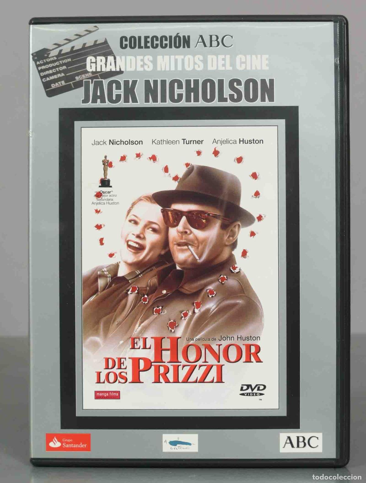 Cinema: DVD. EL HONOR DE LOS PRIZZI.