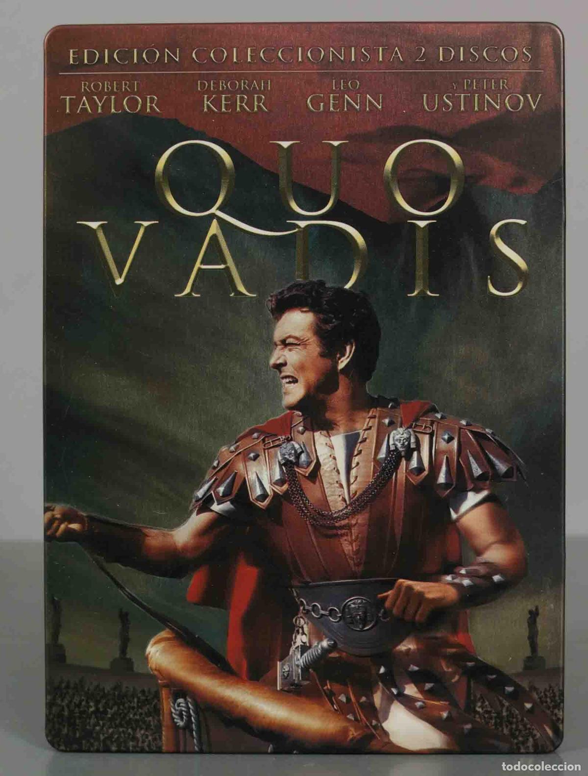 Cine: DVD. QUO VADIS. ROBERT TAYLOR.