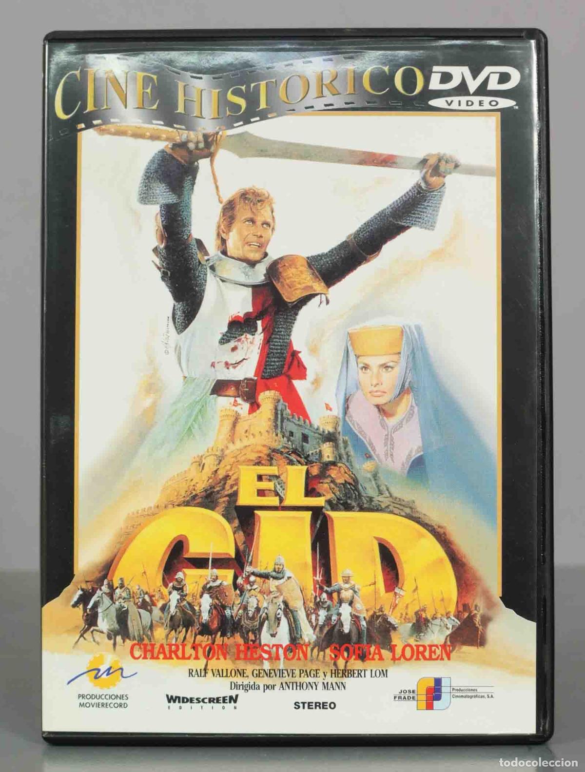 Cinema: DVD. EL CID. CHARLON HESTON.