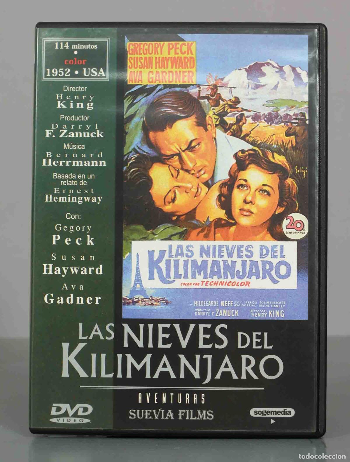 Cine: DVD. LAS NIEVES DEL KILIMANJARO.