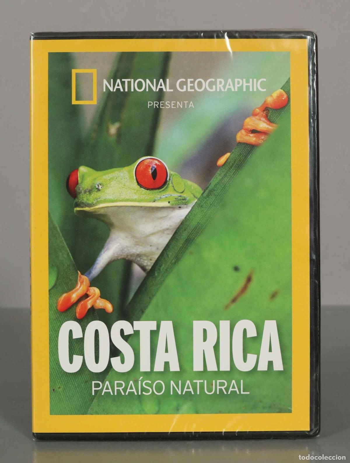 Kino: DVD. COSTA RICA. PARAISO NATURAL. NATIONAL GEOGRAPHIC. PRECINTADO