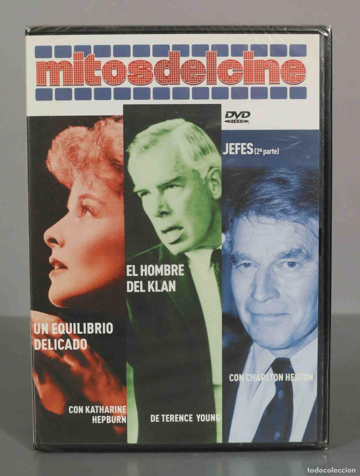 Cine: DVD. UN EQUILIBRIO DELICADO. EL HOMBRE DEL KLAN. JEFES (2&ordf; parte). PRECINTADO