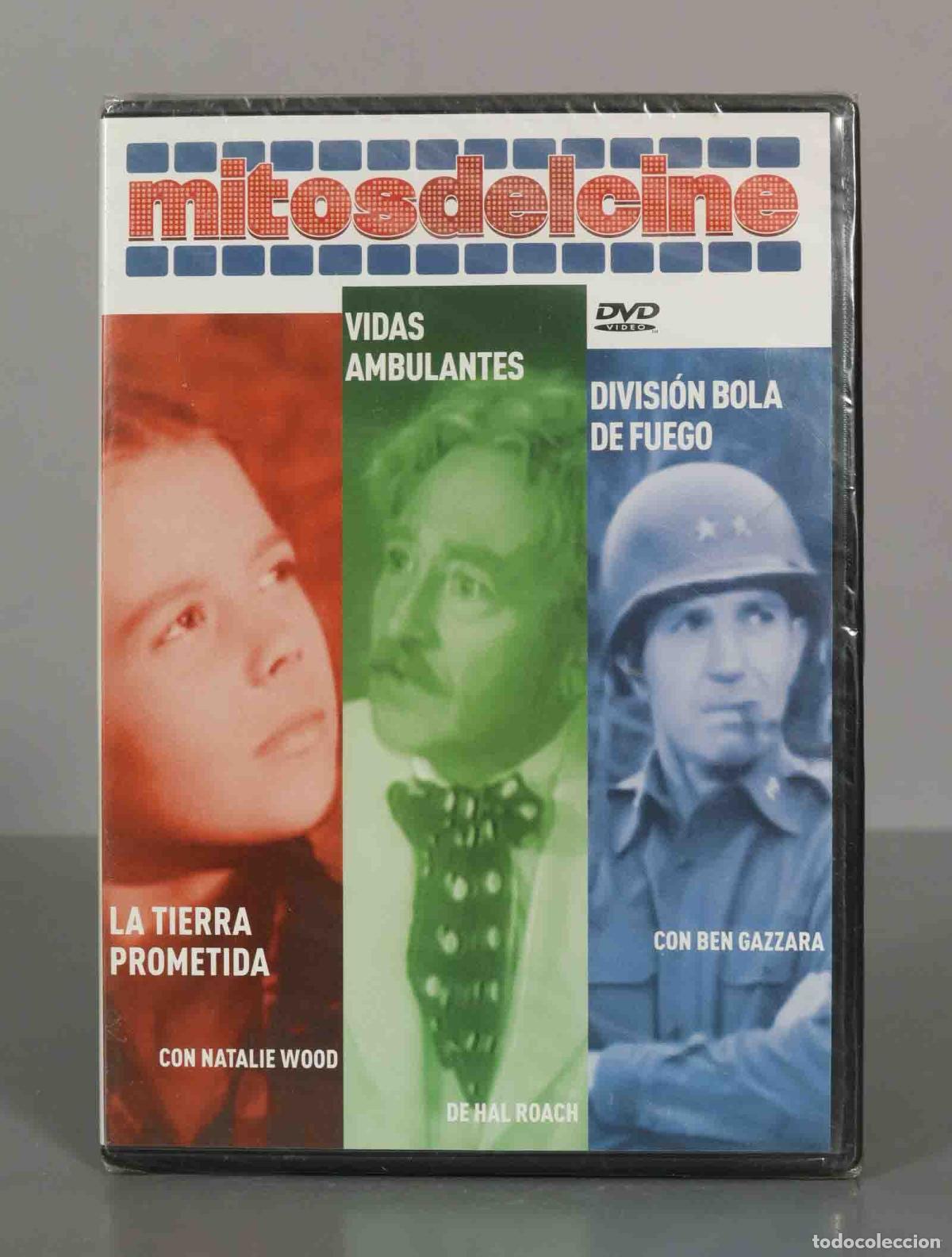 Cinema: DVD. LA TIERRA PROMETIDA. VIDAS AMBULANTES. DIVISION BOLA DE FUEGO. PRECINTADO